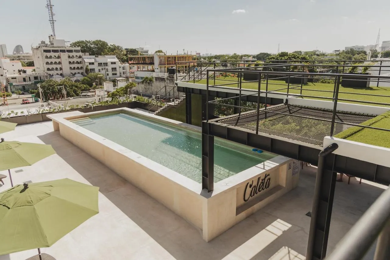 Caleta Hostel Rooftop & Pool Cancún